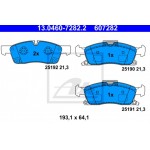 Ate Σετ τακάκια, Δισκόφρενα - 13.0460-7282.2