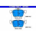Ate Σετ τακάκια, Δισκόφρενα - 13.0460-7293.2