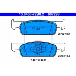 Ate Σετ τακάκια, Δισκόφρενα - 13.0460-7298.2