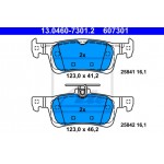 Ate Σετ τακάκια, Δισκόφρενα - 13.0460-7301.2