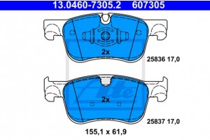 Ate Σετ τακάκια, Δισκόφρενα - 13.0460-7305.2