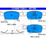 Ate Σετ τακάκια, Δισκόφρενα - 13.0460-7308.2