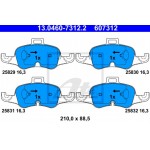 Ate Σετ τακάκια, Δισκόφρενα - 13.0460-7312.2