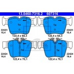Ate Σετ τακάκια, Δισκόφρενα - 13.0460-7316.2