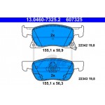Ate Σετ τακάκια, Δισκόφρενα - 13.0460-7325.2