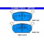 Ate Σετ τακάκια, Δισκόφρενα - 13.0460-7335.2