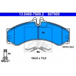 Ate Σετ τακάκια, Δισκόφρενα - 13.0460-7909.2
