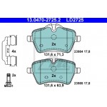 Ate Σετ τακάκια, Δισκόφρενα - 13.0470-2725.2