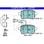 Ate Σετ τακάκια, Δισκόφρενα - 13.0470-2767.2