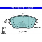 Ate Σετ τακάκια, Δισκόφρενα - 13.0470-2779.2