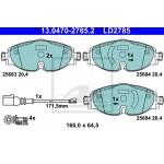 Ate Σετ τακάκια, Δισκόφρενα - 13.0470-2785.2