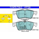 Ate Σετ τακάκια, Δισκόφρενα - 13.0470-7194.2
