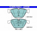 Ate Σετ τακάκια, Δισκόφρενα - 13.0470-7238.2