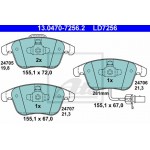 Ate Σετ τακάκια, Δισκόφρενα - 13.0470-7256.2