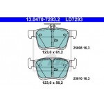 Ate Σετ τακάκια, Δισκόφρενα - 13.0470-7293.2