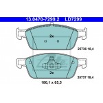 Ate Σετ τακάκια, Δισκόφρενα - 13.0470-7299.2