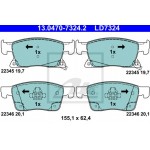 Ate Σετ τακάκια, Δισκόφρενα - 13.0470-7324.2