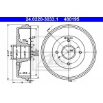 Ate Ταμπούρο - 24.0220-3033.1