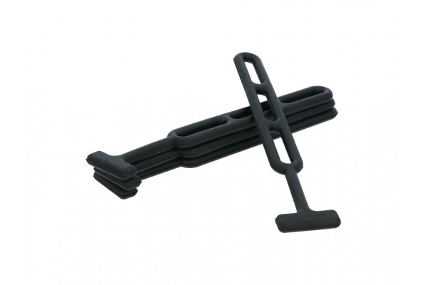 Carpoint Ιμάντες Λάστιχο Για Πρόσδεση Μουσαμάδων Τρέιλερ 3-hole + T-bar 27 cm4τμχ(0923293)