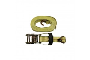 Carpoint Ιμάντας Πρόσδεσης Φορτίου Επαγγελματικός Με Καστάνια Και Γάντζους 8m 2 Τόνων 2τμχ (0923256)