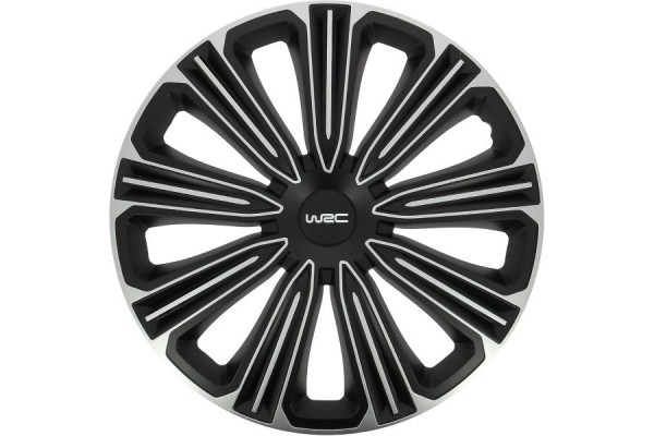 Wrc Σετ Τάσια Αυτοκινήτου 4τμχ 15" Μαύρο/Ασημί (007491) Wrc Σετ Τάσια Αυτοκινήτου 4τμχ 15" Μαύρο/Ασημί (007491)