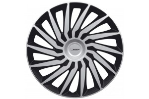 Michelin Σετ Τάσια Αυτοκινήτου Kendo 4τμχ 14" Ασημί/Μαύρο (009025)