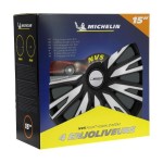Michelin Σετ Τάσια Αυτοκινήτου Cop Silver &Black Με Σύστημα Nvs 4τμχ 15" Ασημί (009032) Michelin Σετ Τάσια Αυτοκινήτου Cop Silver &Black Με Σύστημα Nvs 4τμχ 15" Ασημί (009032)