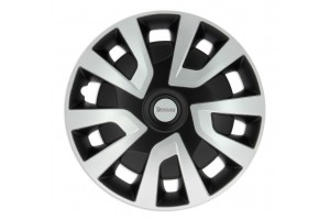 Michelin Σετ Τάσια Αυτοκινήτου Bicolor Με Σύστημα Nvs 4τμχ 15" Ασημί/Μαύρο (009133)