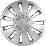 4Racing Σετ Τάσια Αυτοκινήτου Silverstone 4τμχ 15" Ασημί (150126)