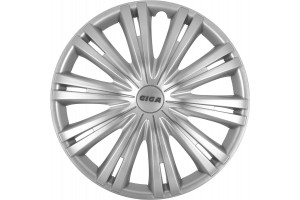 4Racing Τάσι Αυτοκινήτου Giga 1τμχ 15" Ασημί (150127S)