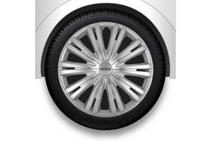 4Racing Σετ Τάσια Αυτοκινήτου Giga 4τμχ 13" Ασημί (13030)