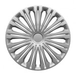 Xl Cover Σετ Τάσια Αυτοκινήτου 4τμχ 16" Ασημί (550352)