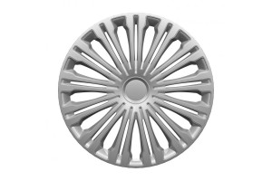 Xl Cover Σετ Τάσια Αυτοκινήτου 4τμχ 16" Ασημί (550352)