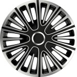 Xl Cover Σετ Τάσια Αυτοκινήτου 4τμχ 16" Ασημί/Μαύρο (550355)