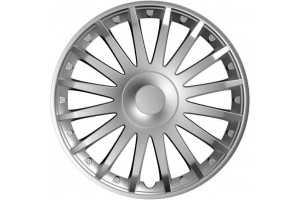 Versaco Τάσι Αυτοκινήτου Crystal 1τμχ 15" Ασημί (6230S)