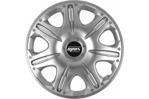 4Racing Τάσι Αυτοκινήτου Opus 1τμχ 14" Ασημί (140136S)