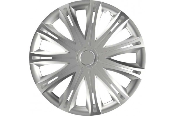 Versaco Σετ Τάσια Αυτοκινήτου Spark 4τμχ 13" Ασημί (8061)
