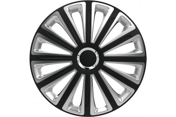 Versaco Τάσι Αυτοκινήτου Trend Rc 1τμχ 15" Μαύρο/Ασημί (7664S)