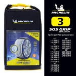 Michelin Sos Grip Evolution 3 Αντιολισθητικές Χιονοκουβέρτες Για Επιβατικό Αυτοκίνητο 2τμχ (008413)