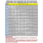 Michelin Sos Grip Evolution 9 Αντιολισθητικές Χιονοκουβέρτες Για Επιβατικό Αυτοκίνητο 2τμχ (008419)