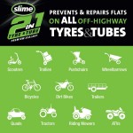 Slime 2-in-1 Tyre & Tube Sealant - 3.78 Litre(10195-51)