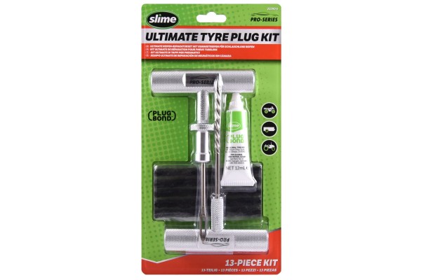 Slime Ultimate Tyre Plug Kit For Tubeless Tyres Pro-Series (Plug Bond) 13 Τεμαχίων (20290-5)