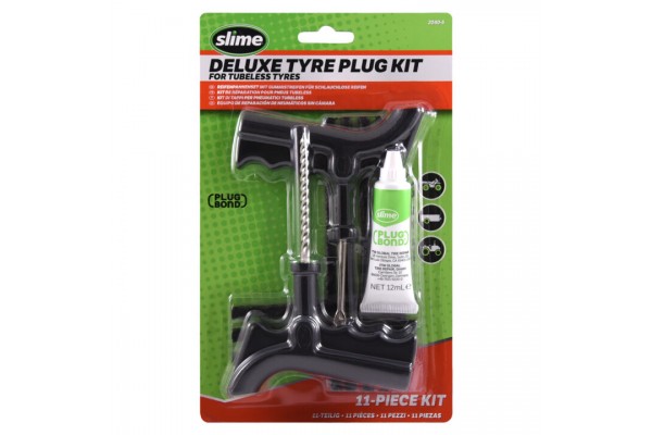 Slime Deluxe Tyre Plug Kit For Tubeless Tyres (Plug Bond) 11 Τεμαχίων (2040-5)