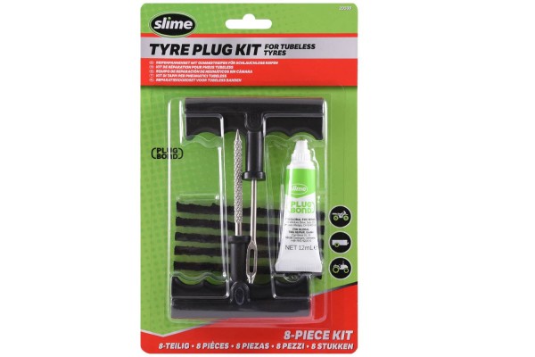 Slime Tyre Plug Kit For Tubeless Tyres (Plug Bond) 8 Τεμαχίων (20500)