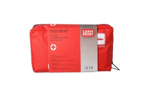Carpoint Φαρμακείο Αυτοκινήτου Din 13164:2022 40 Τμχ Κατάλληλο Για Πρώτες Βοήθειες 23.5x12.5x6cm (0117116)