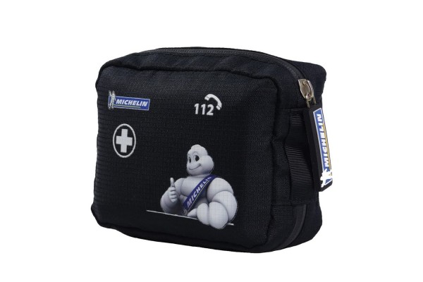 Michelin Φαρμακείο Αυτοκινήτου Τσαντάκι First Aid Kit 44 Τεμάχια Με Εξοπλισμό Κατάλληλο Για Πρώτες Βοήθειες (009531)