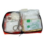 Φαρμακείο Αυτοκινήτου Τσαντάκι PK-MOT Mini DIN 13167 με εξοπλισμό κατάλληλο για πρώτες βοήθειες