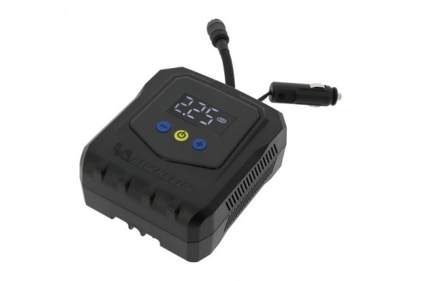 Michelin Τρόμπα Αυτοκινήτου Προγραμματιζόμενη8.3 Bar Με Καλώδιο Αναπτήρα 12V Mini Compressor Programmable Black Edition(009541)