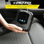 Michelin Τρόμπα Αυτοκινήτου Προγραμματιζόμενη8.3 Bar Με Καλώδιο Αναπτήρα 12V Mini Compressor Programmable Black Edition(009541)