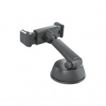 Celly Phone Holder Mount Xt Black Βάση Κινητού Αυτοκινήτου Screen/Dash Holder Με Ρυθμιζόμενα Άγκιστρα (0517616)